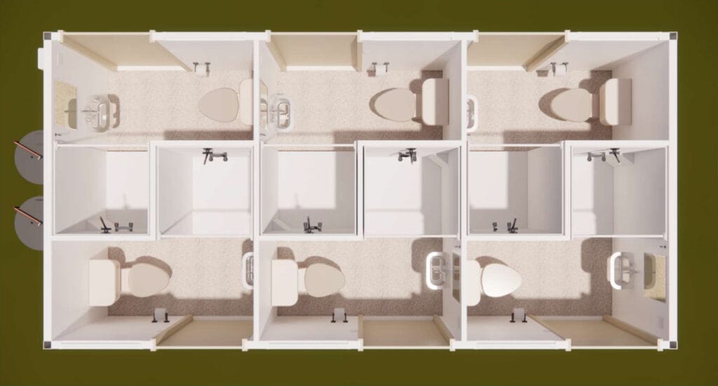 Modular Ablutions & Laundries - Northern Transportables